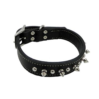 Spiked Dog Collar Black 18 x 1 inch Spiked Dog Collar Black 18 x 1 inch