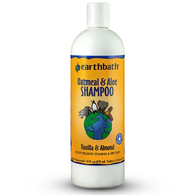 Earthbath Pet Shampoo Oatmeal & Aloe Vanilla Almond  Click for larger image