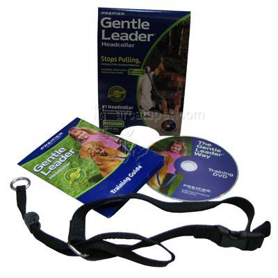 Premier Gentle Leader Dog Head Collar Medium Black Premier Gentle Leader Dog Head Collar Medium Black