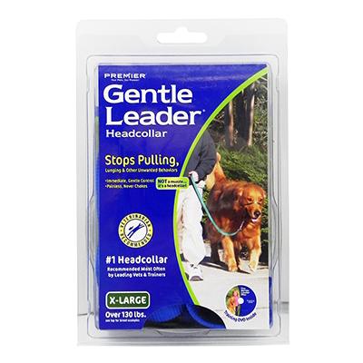 Premier Gentle Leader Dog Head Collar XLarge Blue Premier Gentle Leader Dog Head Collar XLarge Blue