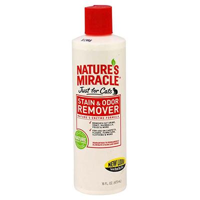 Natures Miracle For Cats 16 ounce Stain and Odor Remover Natures Miracle For Cats 16 ounce Stain and Odor Remover