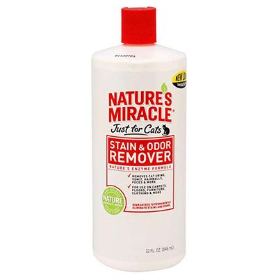 Natures Miracle For Cats 32 ounce Stain and Odor Remover Natures Miracle For Cats 32 ounce Stain and Odor Remover