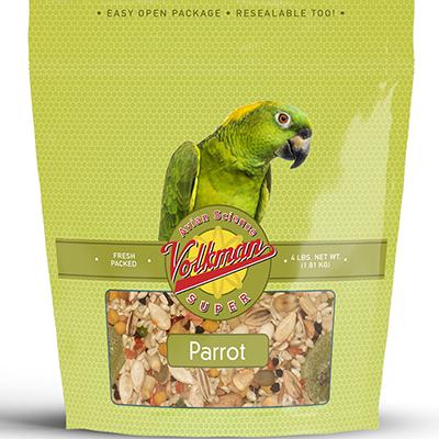 Volkman Avian Science Super Parrot Seed Mix 4 lb Click for larger image Volkman Avian Science Super Parrot Seed Mix 4 lb Click for larger image