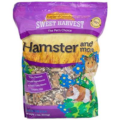 Sweet Harvest Hamster and More 2 pound Small Animal Food Click for larger image Sweet Harvest Hamster and More 2 pound Small Animal Food Click for larger image