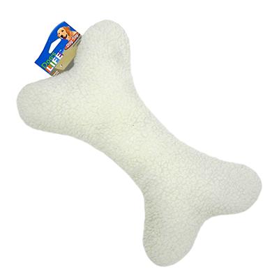 Fleece Bone 18 inch Dog Toy with Squeaker Fleece Bone 18 inch Dog Toy with Squeaker