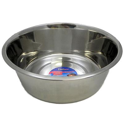Stainless Steel Dog Food/Water Bowl 10 Qt Click for larger image