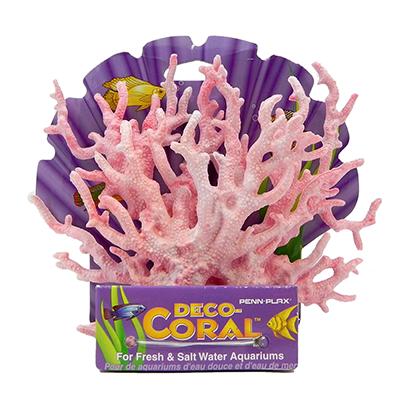 Penn Plax Deco-Coral Stag Coral Pink Small Aquarium Ornament Click for larger image
