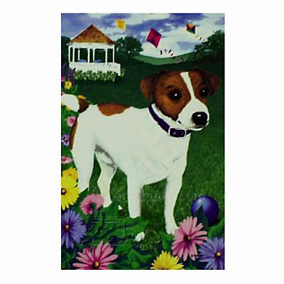 GR8 Dogs Jack Russell Terrier Garden Flag GR8 Dogs Jack Russell Terrier Garden Flag