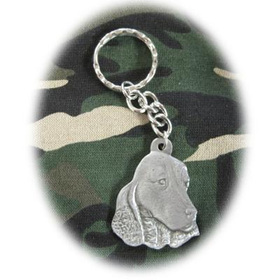 Pewter Key Chain I Love My English Cocker Spaniel Click for larger image