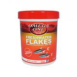 Omega One Freshwater Flakes Fish Food 1 ounce