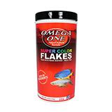 Omega One Super Color Flakes Fish Food 2.2 ounce