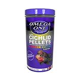 Omega One Large Floating Cichlid Pellets Fish Food 6-oz