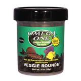 Omega One Veggie Rounds Fish Food 2 ounce