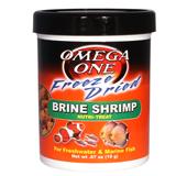 Omega One Freeze-Dried Brine Shrimp Fish Food .67 ounce