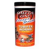 Omega One Freeze-Dried Tubifex Worms Fish Food 1.5 ounce