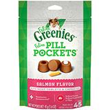 Pill Pockets for Cats Salmon Flavored Treat 45ct.