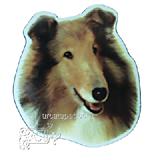 Vinyl Dog Magnet with Collie Small