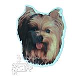 Vinyl Dog Magnet with Yorkshire Terrier Small