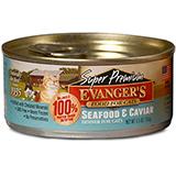 Evanger's Seafood & Caviar Dinner Canned Cat Food 5 oz
