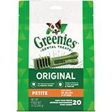 Greenies Petite Size Dog Dental Treat 20 Pack