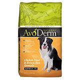 AvoDerm Natural Chicken & Rice Dog Food 4.4 lb