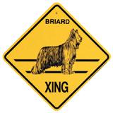 Crossing Sign Briard Xing