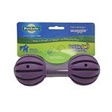 Waggle Med/Large Flexible Dog Toy and Treat Dispenser