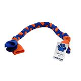 Handmade Polar Fleece Braided Dog Tug Toy 