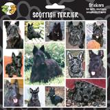 Arf Art Dog Sticker Pack Scottish Terrier