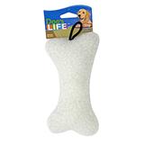 Fleece Bone 9 inch Dog Toy with Squeaker