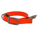 Dog Collar Reflective Orange 18 in