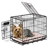 Wire Fold-Down Dog Crate 19x12x14