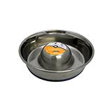Stainless Slow Feed Dog Bowl Small
