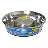 Stainless Slow Feed Dog Bowl Med