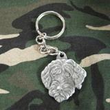 Pewter Key Chain I Love My Portuguese Water Dog