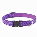 Lupine Nylon Dog Collar Adjustable Jelly Roll 15-25