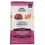 Natural Balance Venison Sweet Potato Allergy Dog Food 22lb