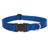 Lupine Nylon Dog Collar Adjustable Blue 13-22 inch
