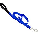 Lupine Nylon Dog Leash 6-foot x 3/4-inch Blue