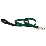 Lupine Nylon Dog Leash 6-foot x 1-inch Green