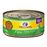 Wellness Turkey Canned Cat Food 5.5-oz. Case