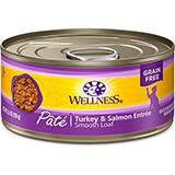 Wellness Turkey and Salmon Canned Cat Food 5.5-oz. each