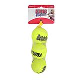 KONG Air Dog Squeaker Medium Tennis Ball Three Pack Dog Toy