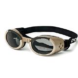 Doggles Eyeware for Dogs Chrome Frame / Smoke Lens Medium