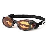 Doggles Eyeware for Dogs Flames Frame / Orange Lens Large