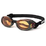 Doggles Eyeware for Dogs Flames Frame / Orange Lens Xlarge