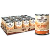 Wellness 95% Turkey Recipe Dog Food 13oz Case