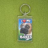 Plastic Keyring Boxer