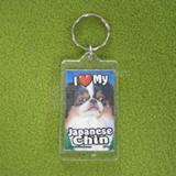 Plastic Keyring Japanese Chin