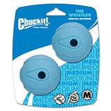 Chuckit Whistler Ball Medium 2pk